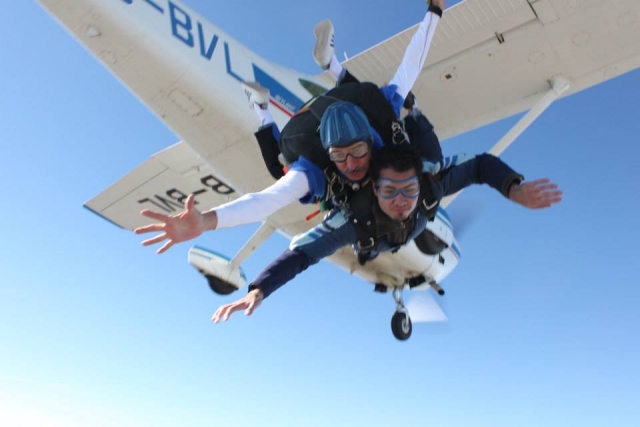  Saut en tandem 